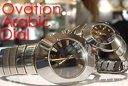 Fabulous pair watches Ovation Arabic Dial !