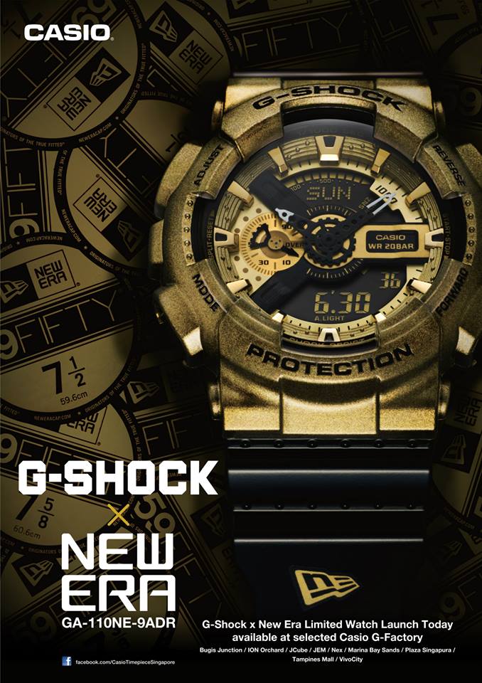 G-SHOCK Lightning Yellow(ライトニングイエロー) 30周年記念 GA-110NE